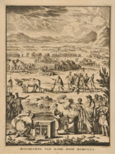 Afschetsing van Rome door Romulus