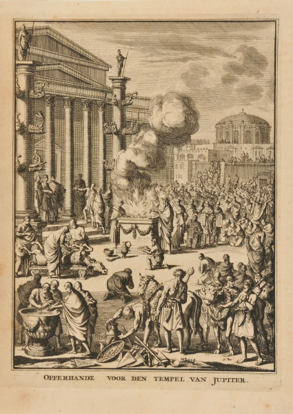 Offerhande voor den Tempel van Jupiter