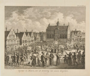 Oproer te Hoorn, over de invoering van nieuwe Excynzen