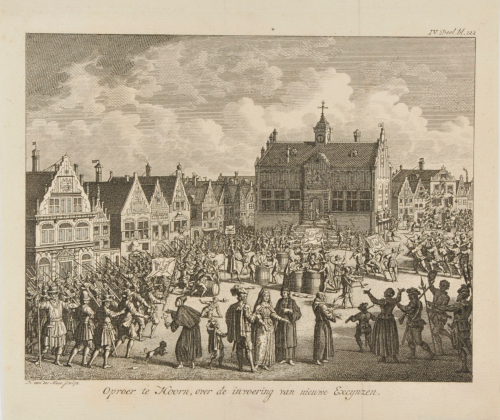 RIOTS IN HOORN OVER INTRODUCTION OF NEW EXCISE