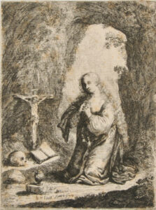 Mary Magdalen Praying in a Grotto
