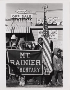 Olympic Torch Run, Baltimore-D.C. Line.