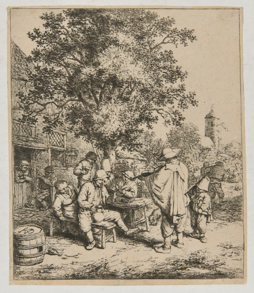 THE FIDDLER AND THE HURDY-GURDY BOY