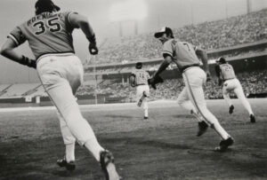 Oriole Game at Memorial Stadium, Baltimore.