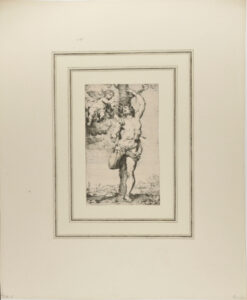 St. Sebastian Bound to a Tree