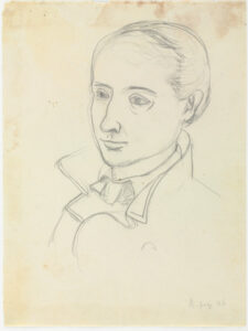 Le Tombeau de Charles Baudelaire (study)