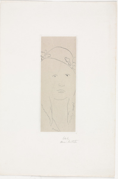 LOULOU IN FLOWERED HAT