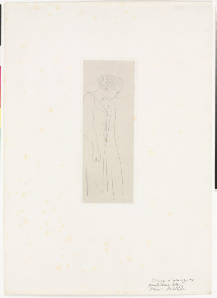 STANDING FIGURE, HEAD DOWN