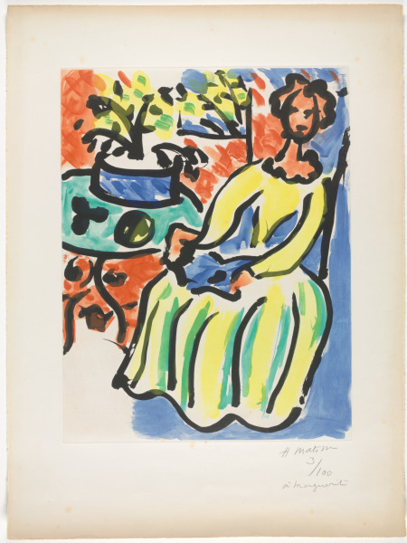 MARIE-JOSÉ IN YELLOW DRESS