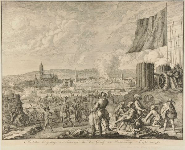 The Count of Renneberg Besieged the Town of Steenwyk in Vain