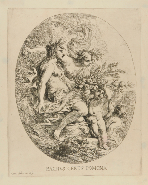 Bachus, Ceres, and Pomona