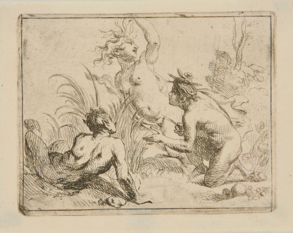 NYMPH AND SATYRS