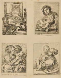 Title plate; Virgin and Child; Virgin and Child, Virgin Turned to Right; Virgin and Child, Virgin Turned to Left