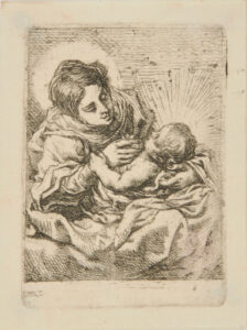 Virgin and Child, the Latter Lying in Virgin’s Lap