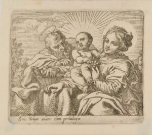 The Holy Family with a Basket