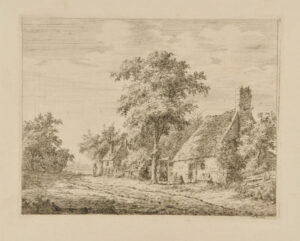 Landscape with Cottages