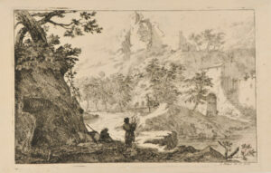 Ruins of a Castle on a Ricky Height