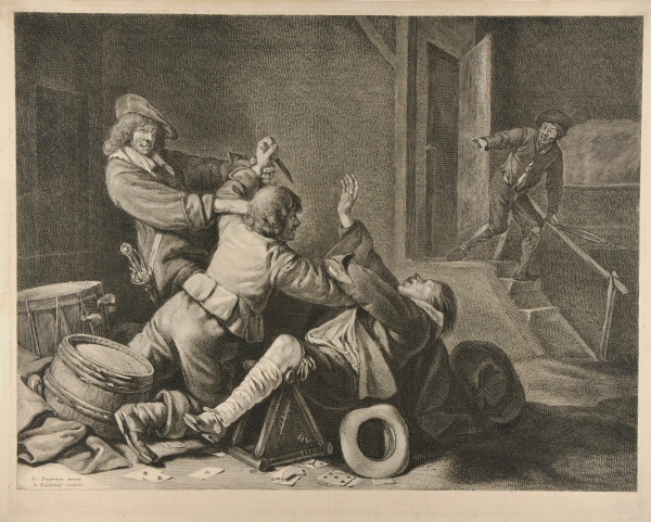 The Fight with Knives