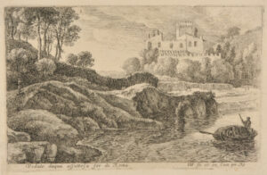 View of the Aqua Acetosa in Rome (Veduto daqua assuttosa for di Roma)