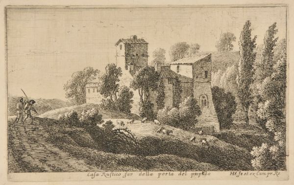 FARM BEYOND THE PORTA DEL POPOLO (CASA RUSTICO FOR DELLA PORTA DEL POPULO)