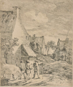 Three Peasants on a Road