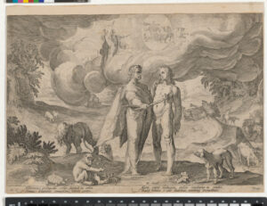 Prometheus Making Man and Animating Him with Fire from Heaven