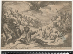 Jupiter Taking Counsel from the Gods About the Destruction of the Universe