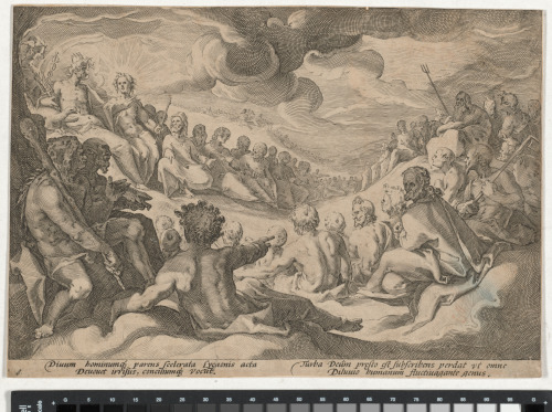 JUPITER TAKING COUNSEL FROM THE GODS ABOUT THE DESTRUCTION OF THE UNIVERSE