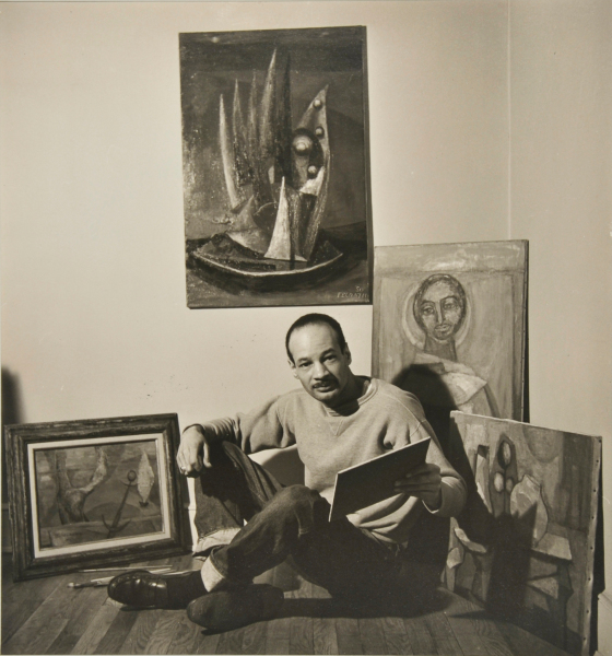 Felrath Hines, Harlem Studio - Image 2