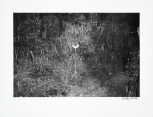 Graffiti with Stick Figure