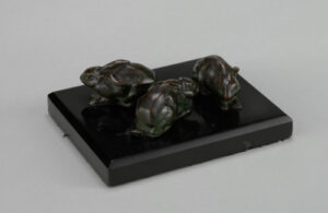 Three Rabbits with Folded Ears