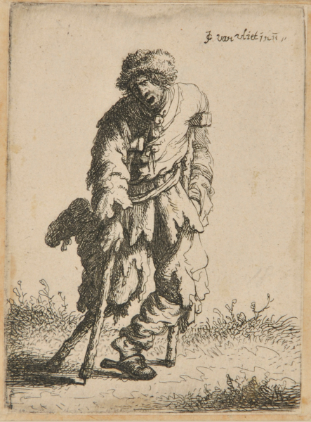 Beggar with a Wooden Leg