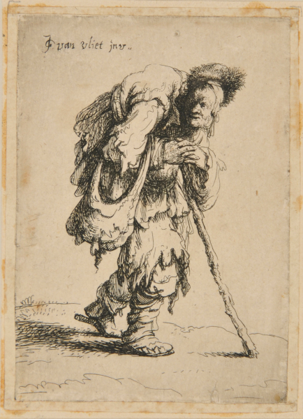 Beggar Carrying a Sick Woman