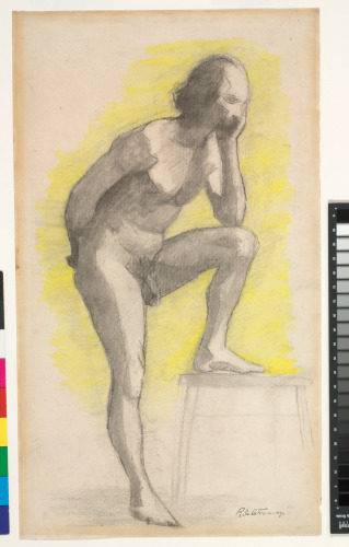 STANDING MALE NUDE
