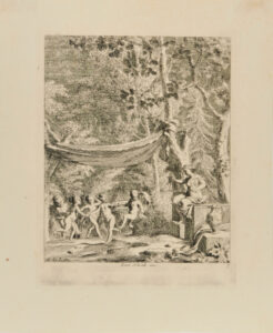 Five Putti Dancing to the Music of a Triangle