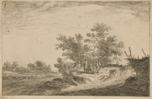 The Four Peasants on a Hillock