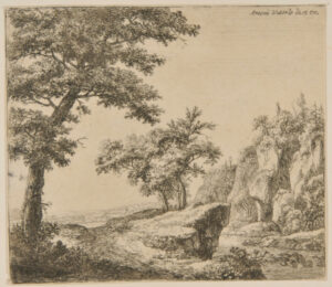 A River with Rocky Banks