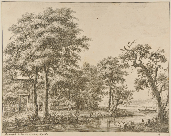 A FARMHOUSE BESIDE THE WATER