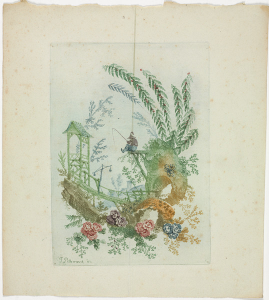 PLATE FROM THE SERIES "NEW SUITE OF NOTEBOOKS OF CHINESE DESIGNS FOR THE USE OF DESIGNERS AND PAINTERS"