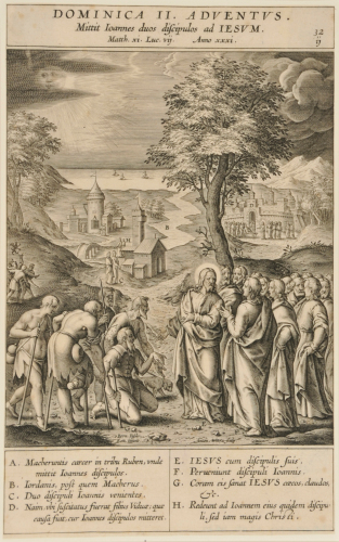 CHRIST ANSWERING THE MESSENGERS OF SAINT JOHN