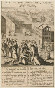 Feria IIII post domin IIII qvadrag sanatur caecus natus