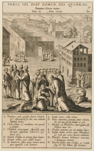 THE HEALING OF THE BLIND