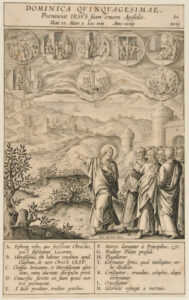 Dominica qvinqvagesimae praemunciat iesvs suam crucem apostolis