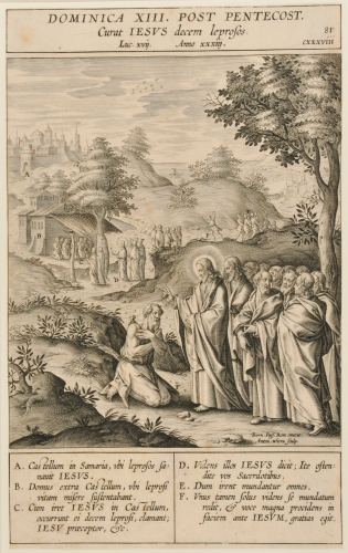 CHRIST HEALING THE LEPER