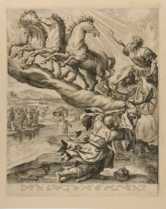 The Ascension of Elijah in the Chariot of Fire
