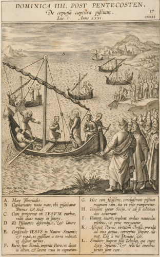 THE MIRACULOUS DRAUGHT OF FISHES