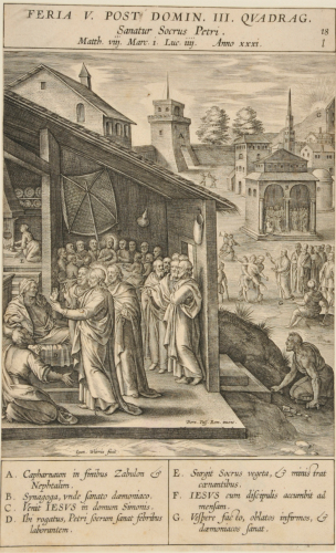 THE HEALING OF PETER'S MOTHER-IN-LAW