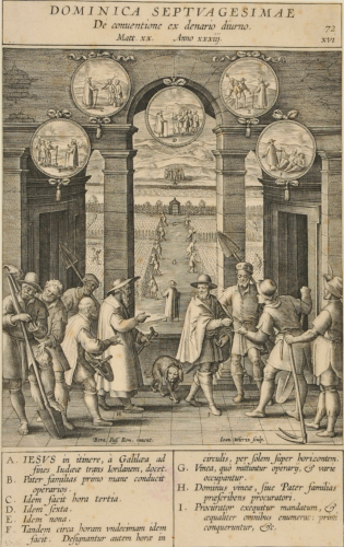 Dominica septvagesimae de conuentione es denario diurno