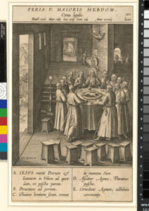 Feria V maioris hebdom coena legalis