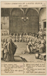 Coena commvnis et lavatio pedvm